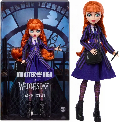 Monster High x Wednesday kollektsioneerimisnukk Agnes DeMille - 1 tk