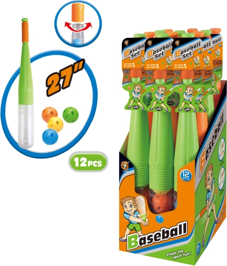 Lastes pesapallisari pallidega 69 cm