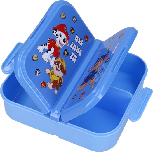 3 separate compartments with their own lid
