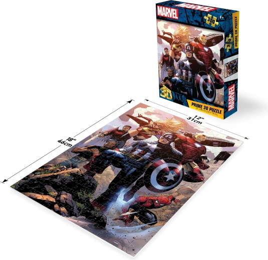 3D puzzle MARVEL Avengers 300 pieces