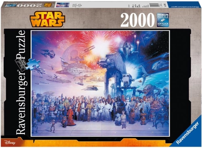 Ravensburgeri pusle Star Warsi kosmos 2000 tükki