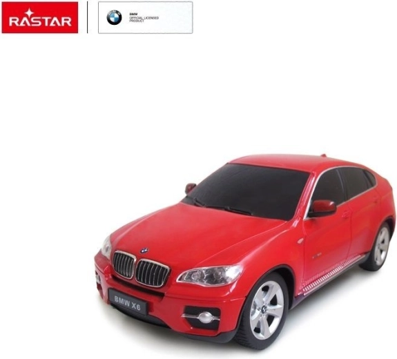 Rastar BMW X6 RC remote-controlled car 1:24 red