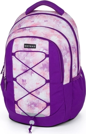 Student Backpack OXY Touch Watercolor purple-pink 25 l