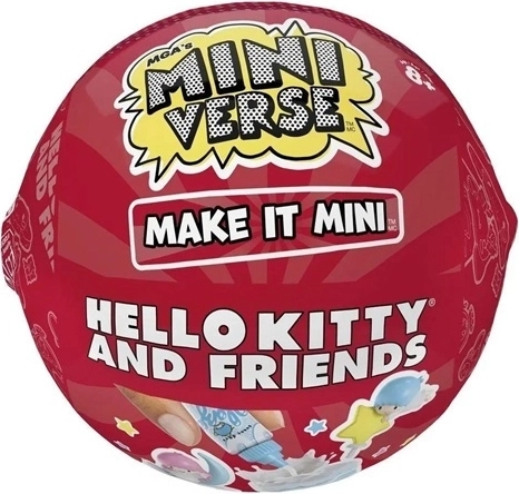 MGA Miniverse Mini Sanrio Hello Kitty 4. seeria – 1 tk