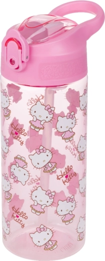 Tritanist joogipudel pehme kõrrega Hello Kitty Sweet Leopard 500 ml BAAGL
