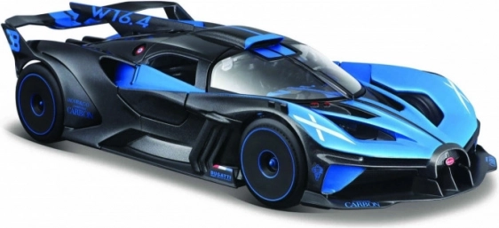 Metallmudel BUGATTI Bolide sinine 1:24