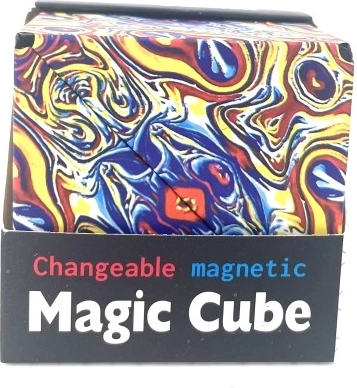 Magnetic 3D Cube – fidget toy for kids and adults