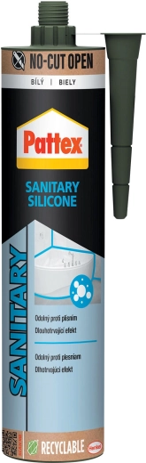Pattex sanitaarne silikoon valge 280 ml