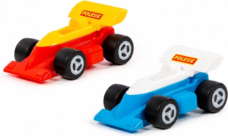 Laste plastikust vormeliauto suurte ratastega – 1 tk