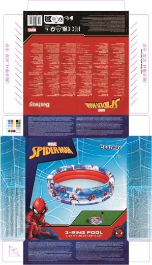 Licensed MARVEL SPIDER-MAN design