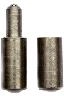 Weld-on hinge with ball 100 × 25 mm