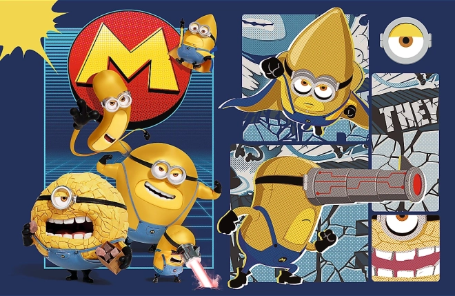 Trefl pusle Mina, lurjus 4: Superminionid 54 tükki