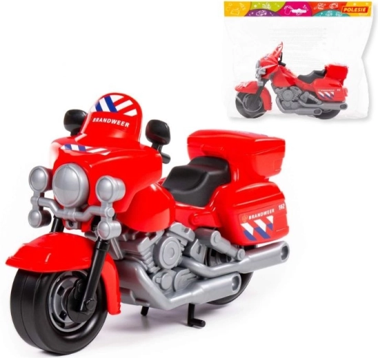 Firefighter motorcycle – rescue toy for indoor and outdoor play