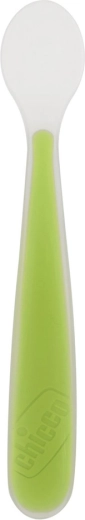 Chicco silikoonlusikas Soft roheline 6k+