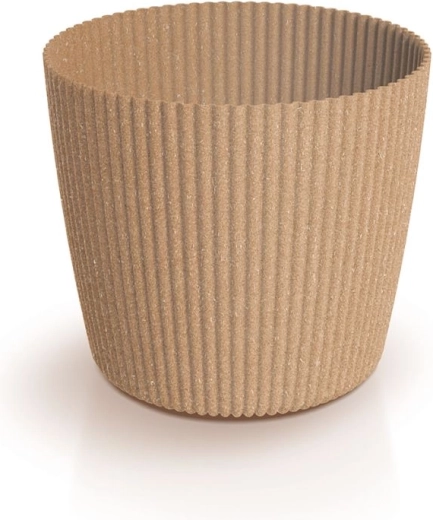 Lillepott Milly Round Eco Wood 29,2 cm Naturo