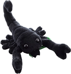 Plush Scorpion with Clip – Keychain 14 cm