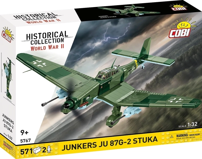 Junkers Ju 87 G-2 Stuka Aircraft Building Set – 571 Pieces