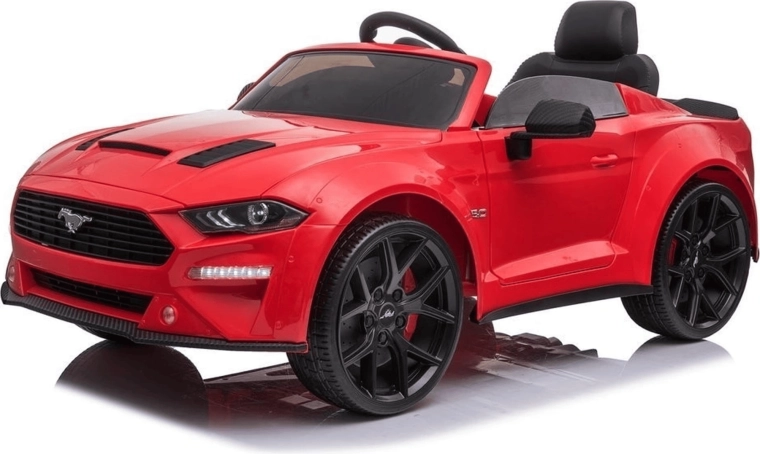 Laste elektriauto Ford Mustang, lakitud punane