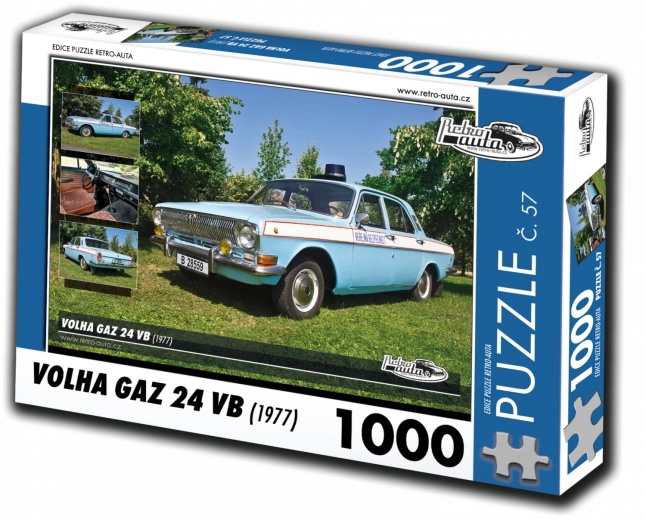 Puzzle RETRO-AUTOD Volha Gaz 24 VB 1000 tükki