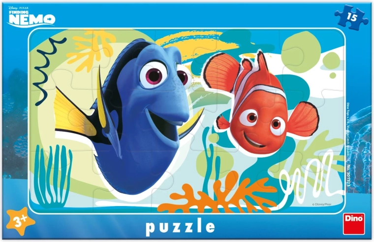 Dino laste pusle NEMO JA DORY 15 tükki
