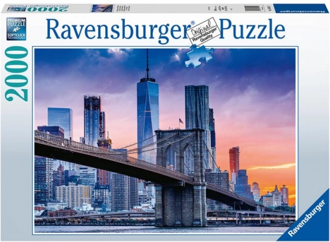 New York with Skyscrapers 2000 Pieces