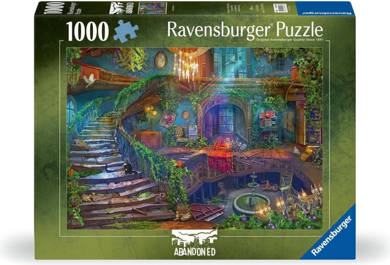 Ravensburger puzzle Abandoned: Empty Rooms in a Hotel (1000 pieces)
