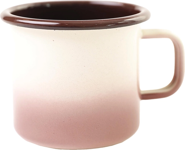 Emailkruus Capuccino 0,37 l, läbimõõt 8 cm