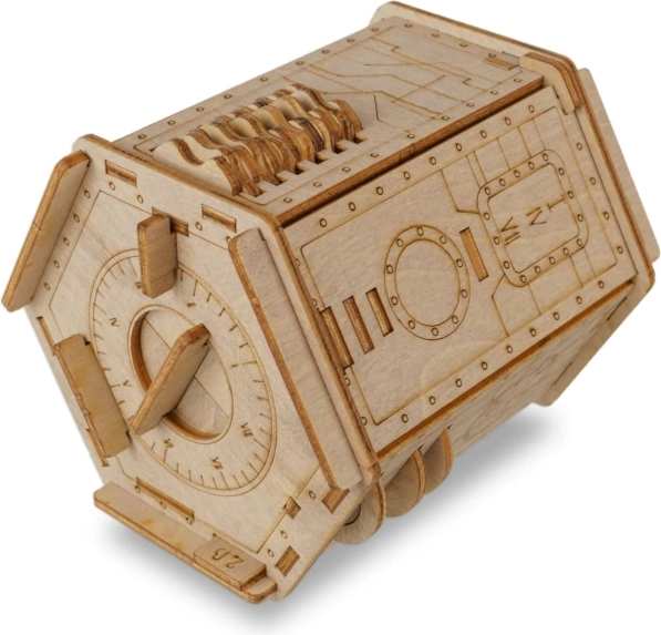 Wooden Puzzle Mysterious Treasure Chest