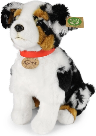 Plush Australian Shepherd Dog 35 cm eco‑friendly