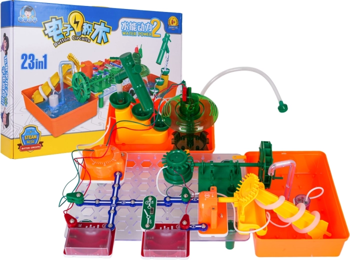 Creative STEAM educational kit – water models (101 pieces)