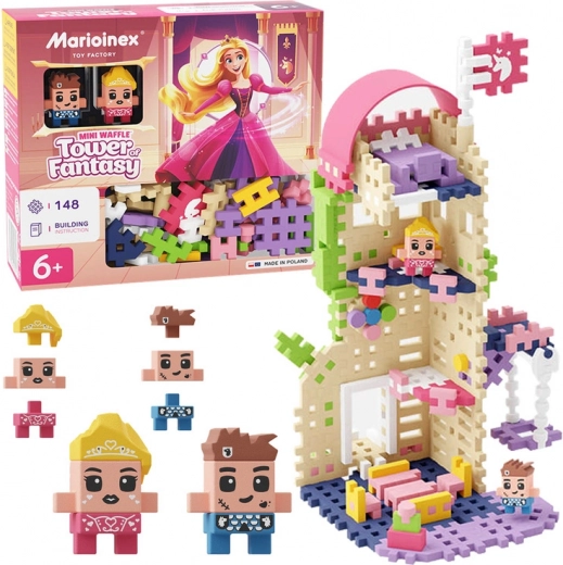 Waffle Mini ehituskomplekt – Printsess: fantaasiatorn