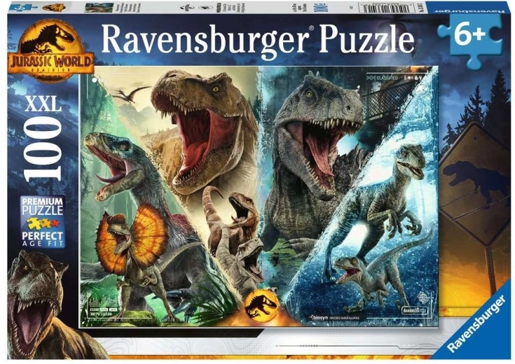 Ravensburger Jurassic World: Dominion puzzle – Species Monitoring XXL 100 pieces