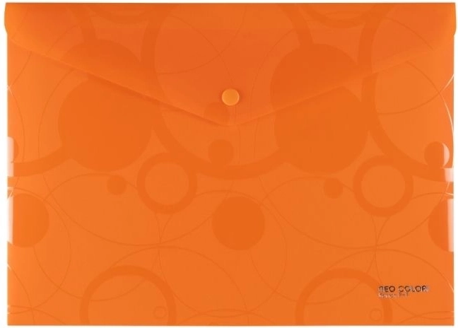 A4 trukiga dokumenditasku oranž NEO COLORI