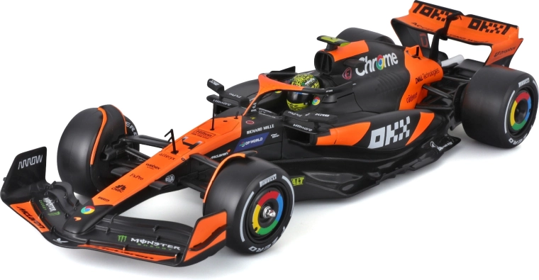 Bburago mudelikomplekt 1:24 McLaren F1 Team MCL38 2024 Lando Norris