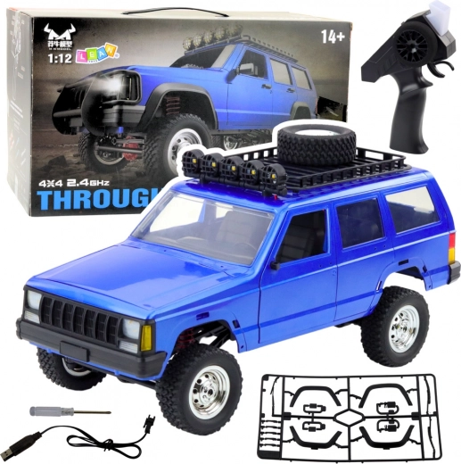 Racing Car RC 4x4 MN78 Blue 1:12