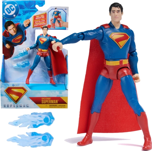 SUPERMAN action figure 15 cm with effects and accessories