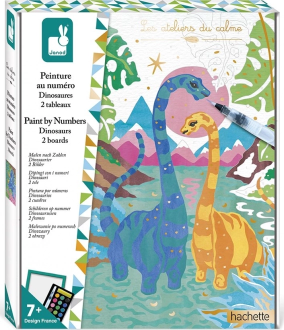 Paint by Numbers – Dinosaurs by JANOD