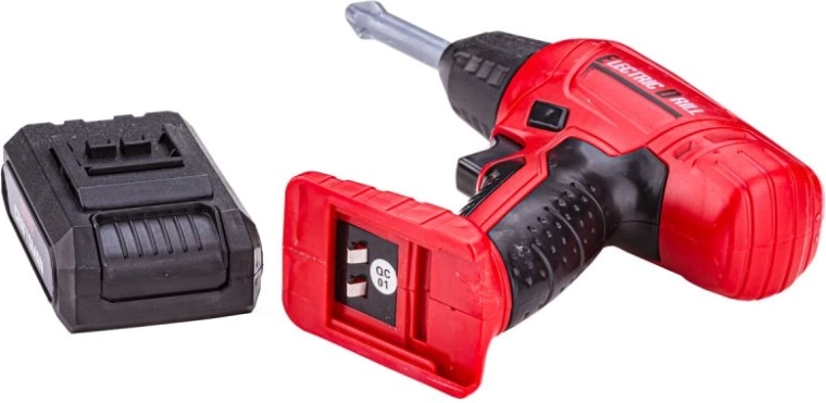 Cordless screwdriver like the real thing
