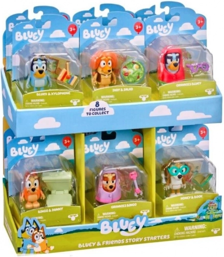 Bluey figuur: Mängu algus - mix