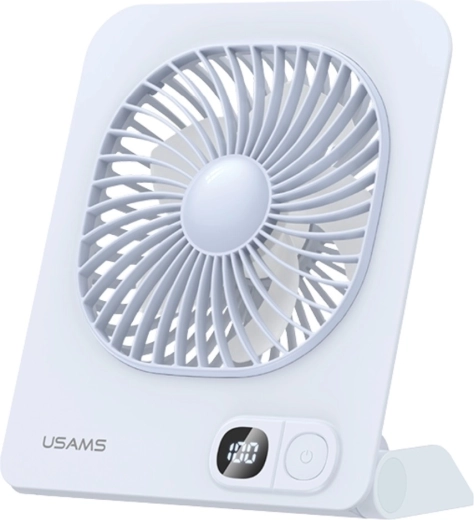 USAMS ZB363 Magnetic Desk Fan, Blue