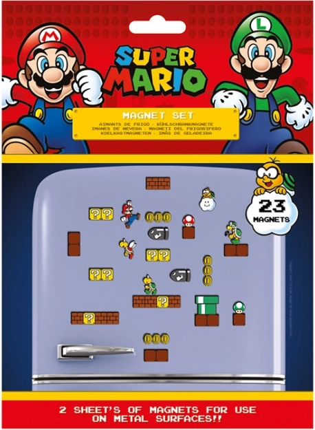 Super Mario magnetite komplekt