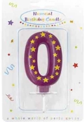 Sünnipäevaküünal number 0