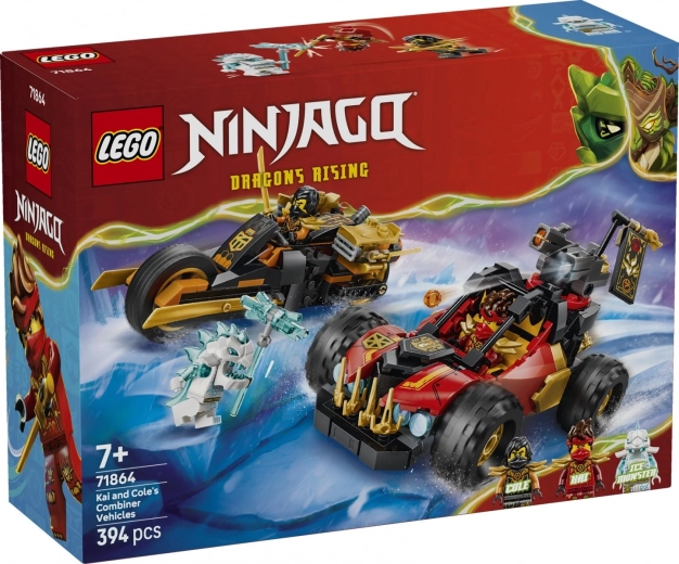 LEGO NINJAGO Kai ja Cole’i mitmeotstarbelised sõidukid