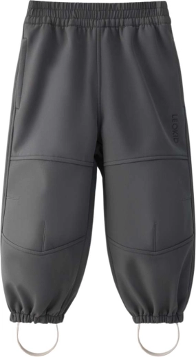 Leokid laste softshell-püksid Vic Asphalt, suurus 86