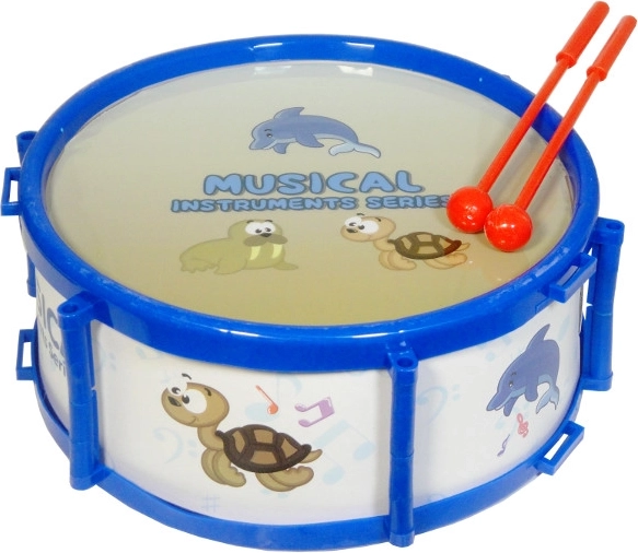 Laste trumm mereteemalise motiiviga 19 cm
