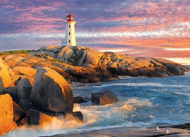Pusle EUROGRAPHICS Peggy's Cove’i tuletorn, Nova Scotia – 1000 tükki