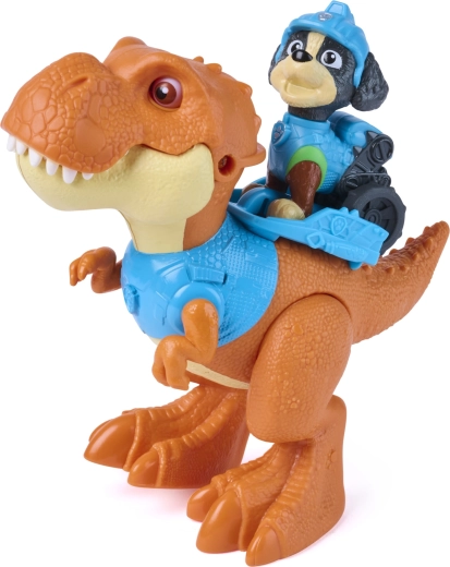 Rexi saab kinnitada dinosauruse seljale