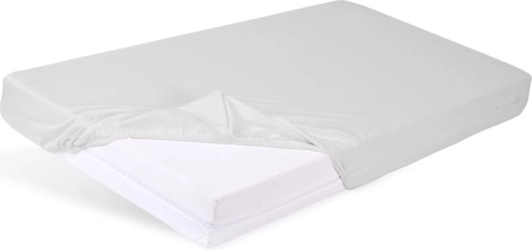 Babymatex waterproof fitted sheet Bamboo, white, 60 × 120 cm