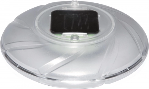 BESTWAY päikesetoitel ujuv LED-basseinivalgusti, läbimõõt 18 cm