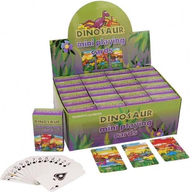 Mini mängukaardid Dinosaurused (54 kaarti)